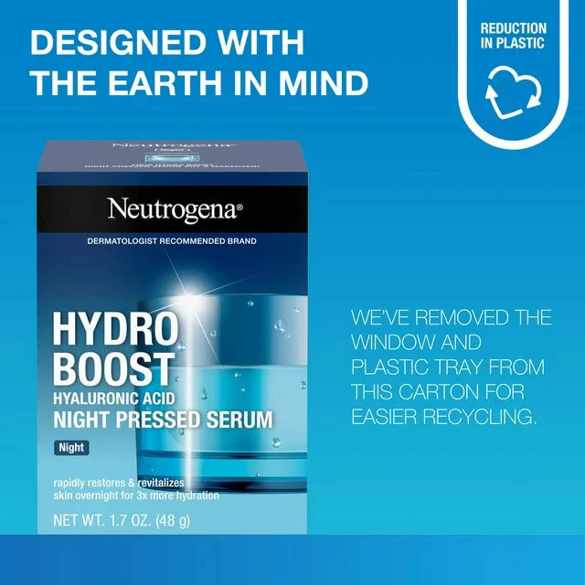 Neutrogena Hydro Boost Hyaluronic Acid Pressed Night Serum, 1.7 oz - Amado Deals - wholesale and distributors with free shipping in United States Neutrogena Hydro Boost Hyaluronic Acid Pressed Night Serum, 1.7 oz - Amado Deals - wholesale and distributors with free shipping in United States
